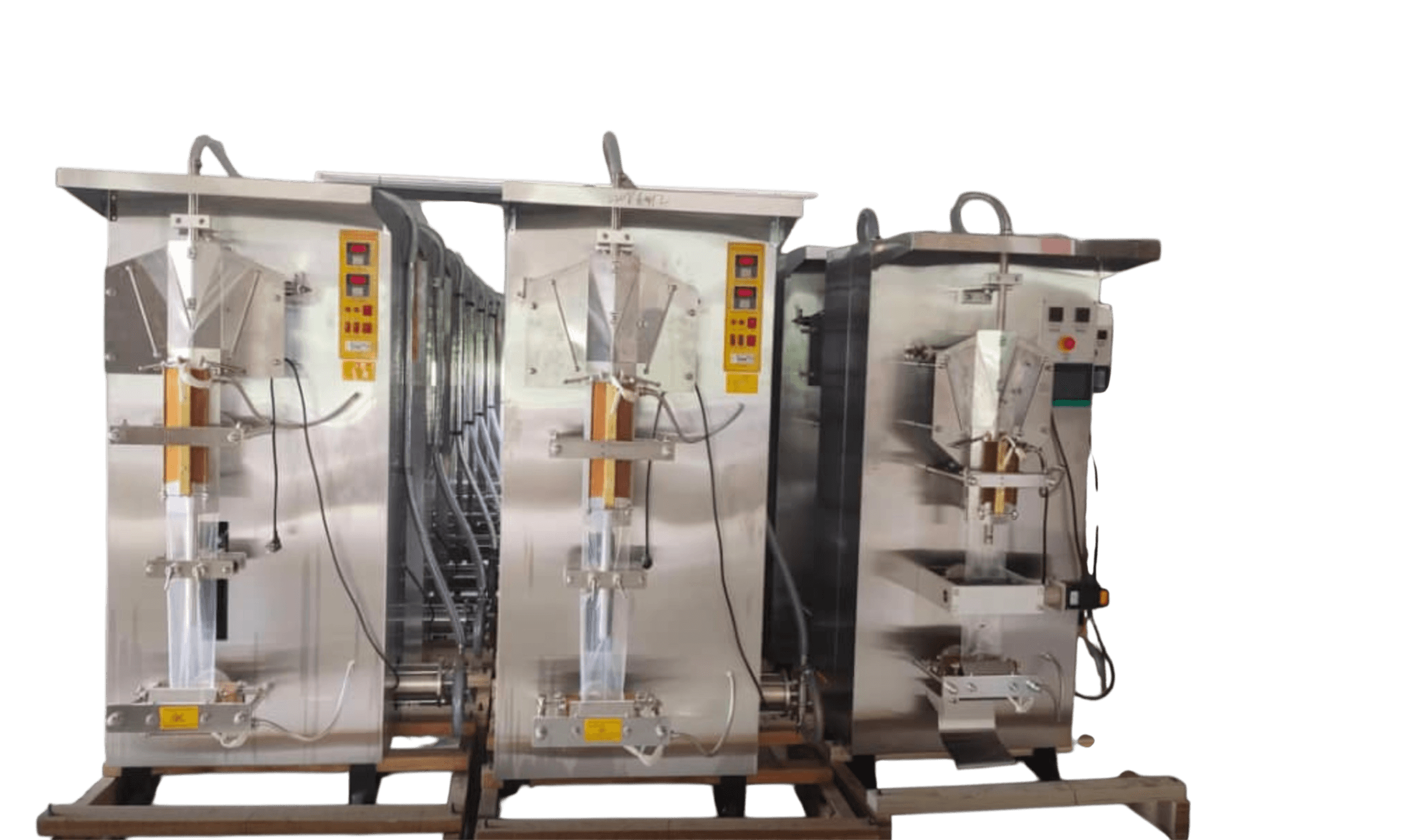 Water packaging machines